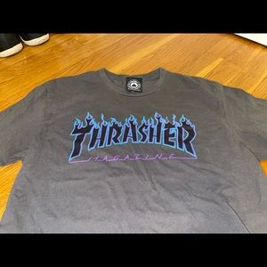 Thrasher Purple and Blue Shirt
